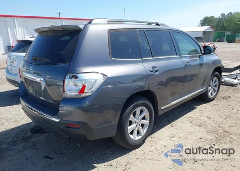 2013 Toyota Highlander Base Plus V6 из США, поврежденный, VIN 5TDZK3EH5DS138587